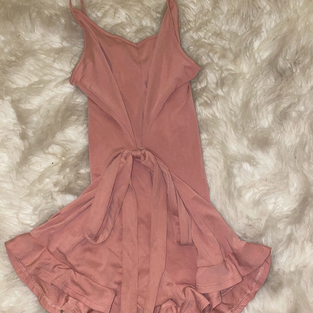 Dusty pink romper